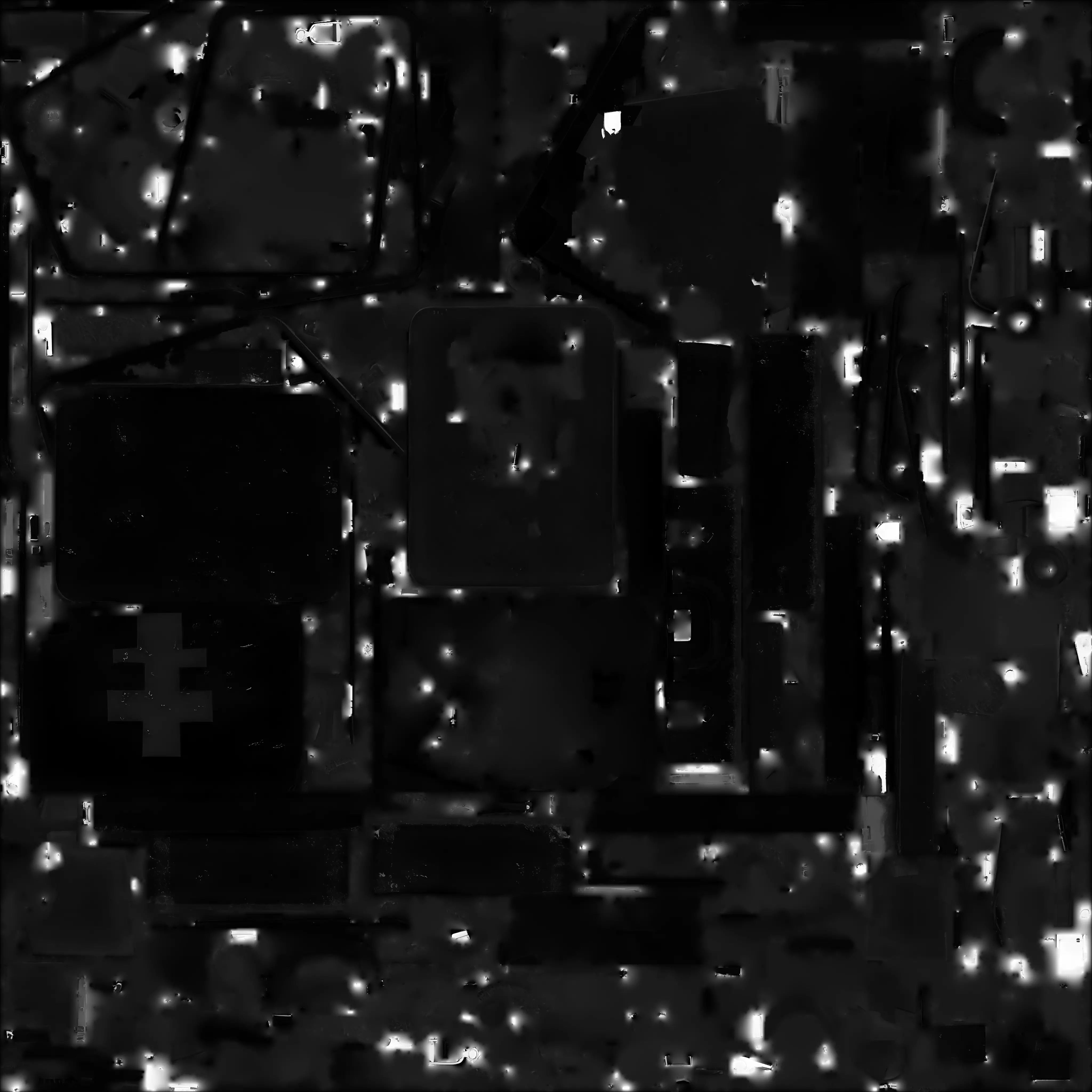 Open Vintage First Aid Kit 3D Model Survival Loot Low-poly 3D model_2