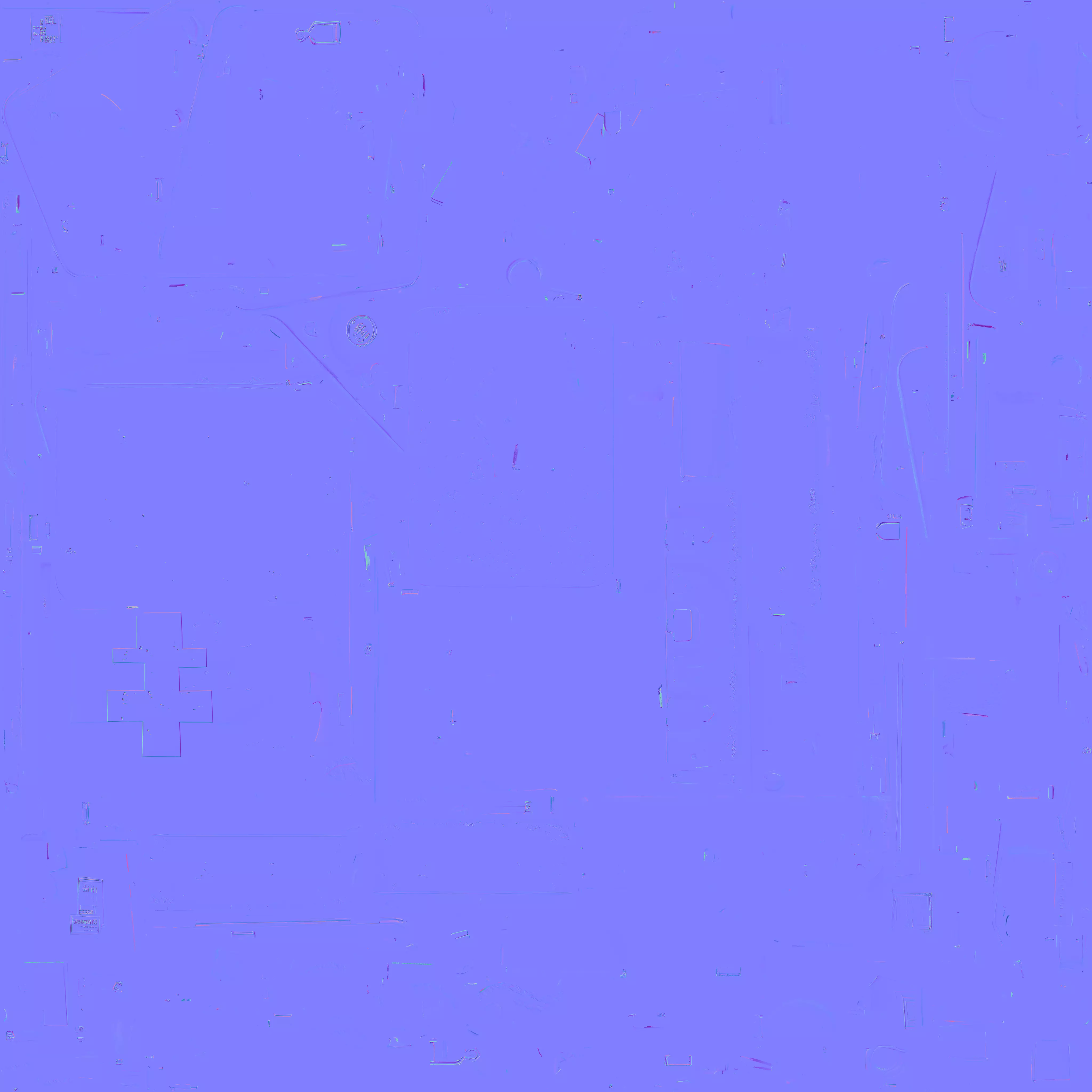 Open Vintage First Aid Kit 3D Model Survival Loot Low-poly 3D model_3