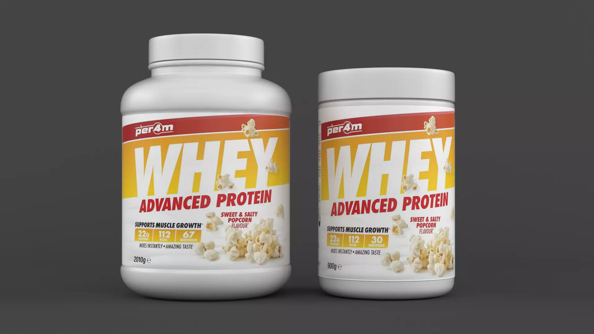Protein Powder 3D model_0