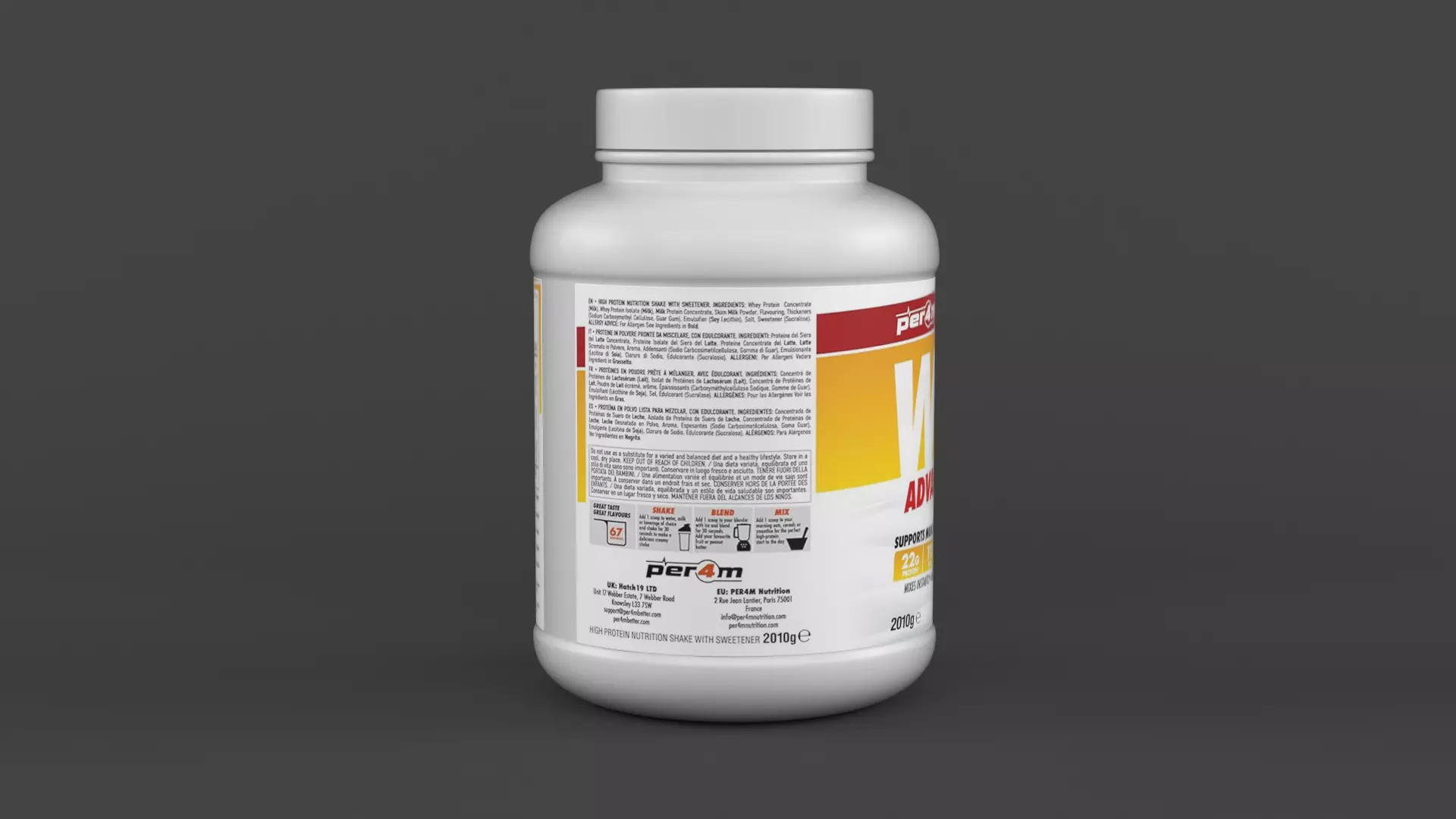 Protein Powder 3D model_3