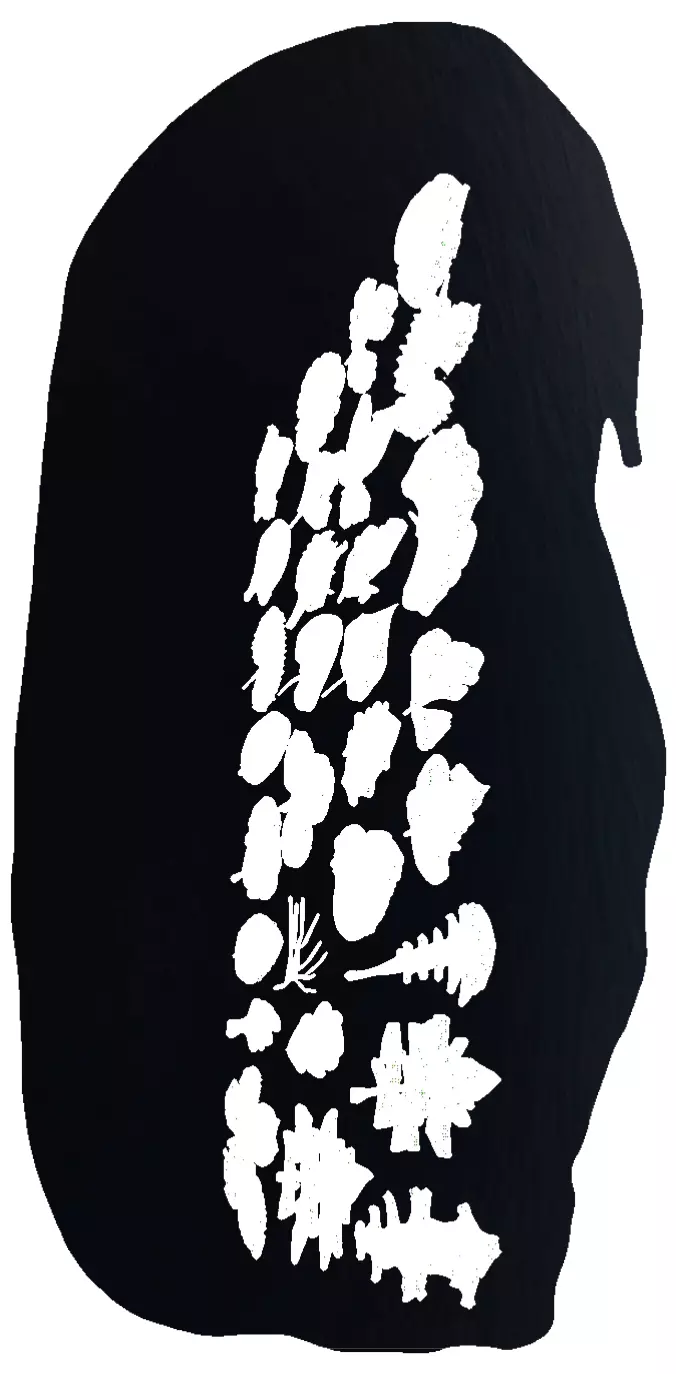 25 Realistic 3D Leaves 3D print model_4