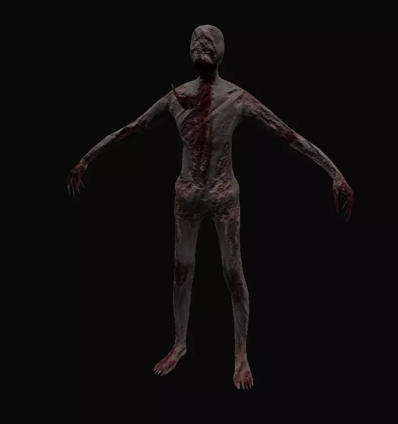 The Scarecrow Monster Free low-poly 3D model