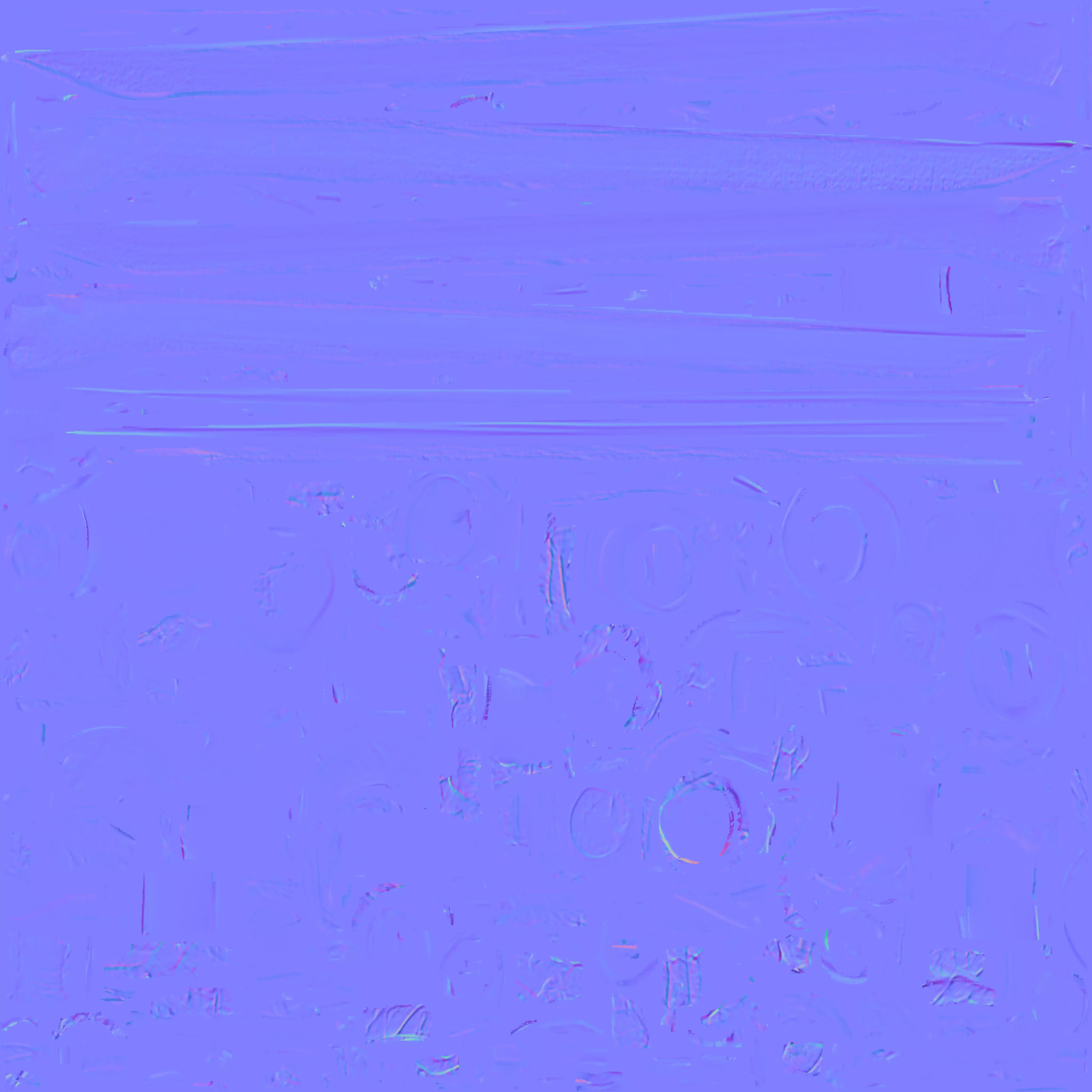 Handmade Scrap Sword 3D Model Post Apocalyptic Weapon Low-poly 3D model_3