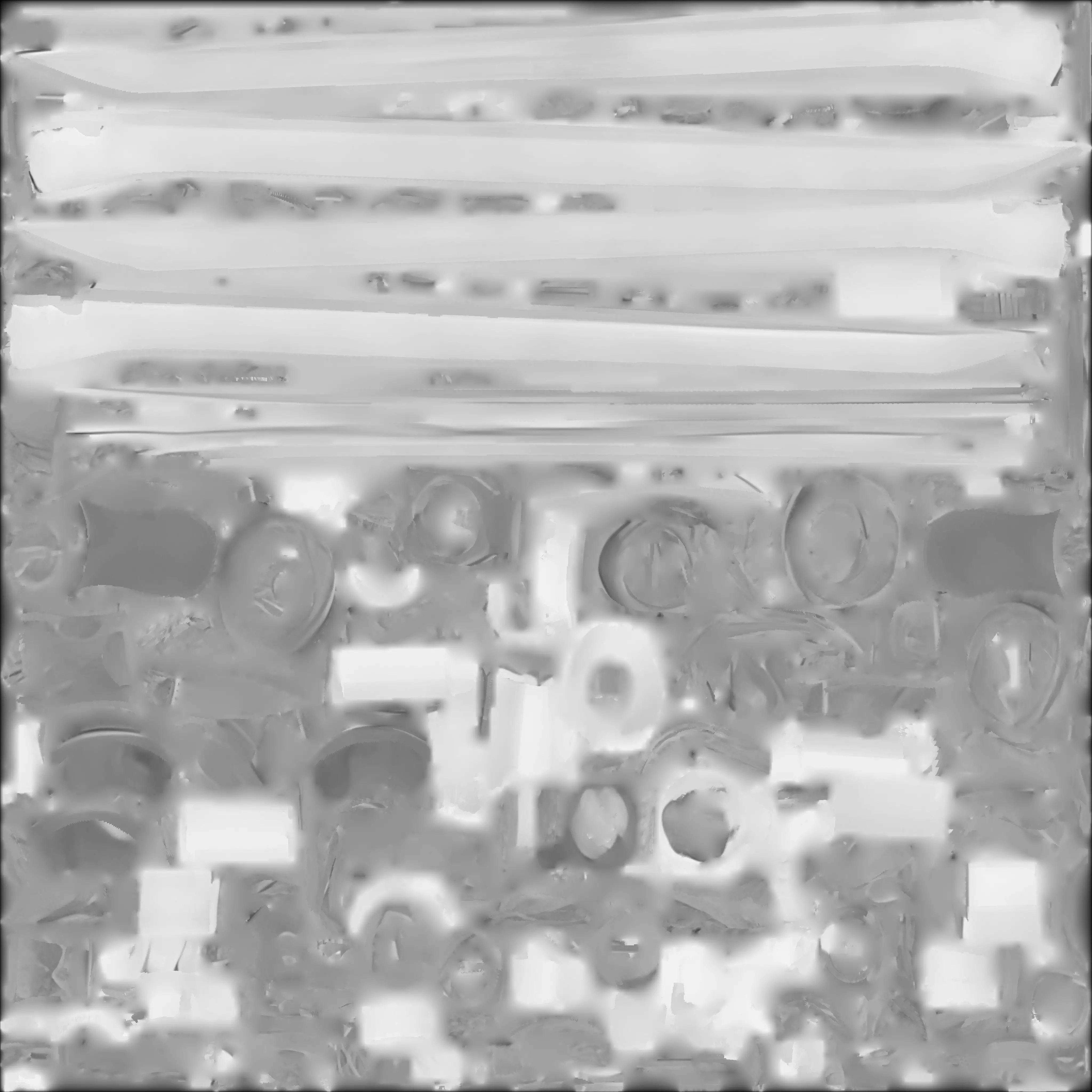 Handmade Scrap Sword 3D Model Post Apocalyptic Weapon Low-poly 3D model_4