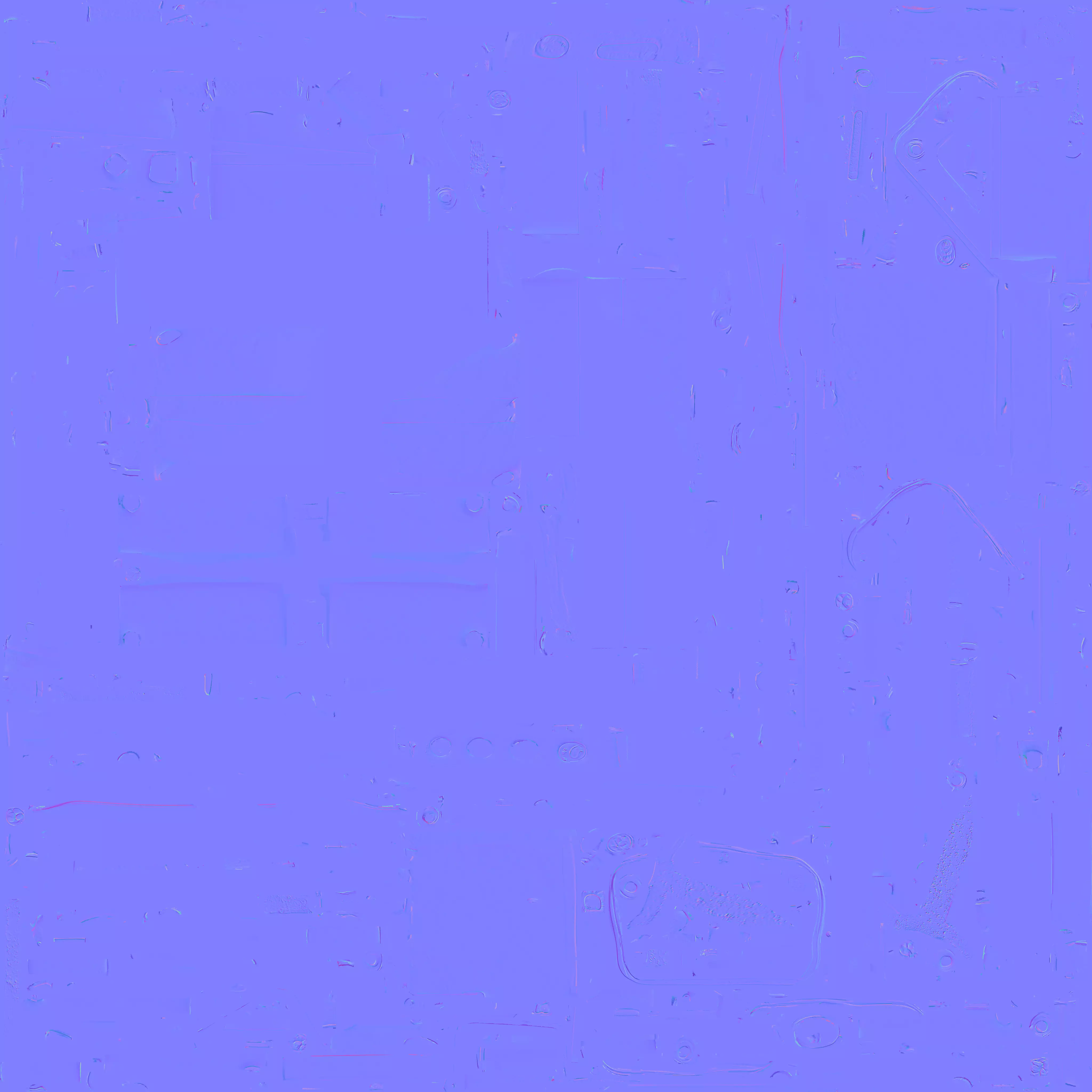 Rusted Ammo Kit and Tools 3D Model Survival Loot Low-poly 3D model_3