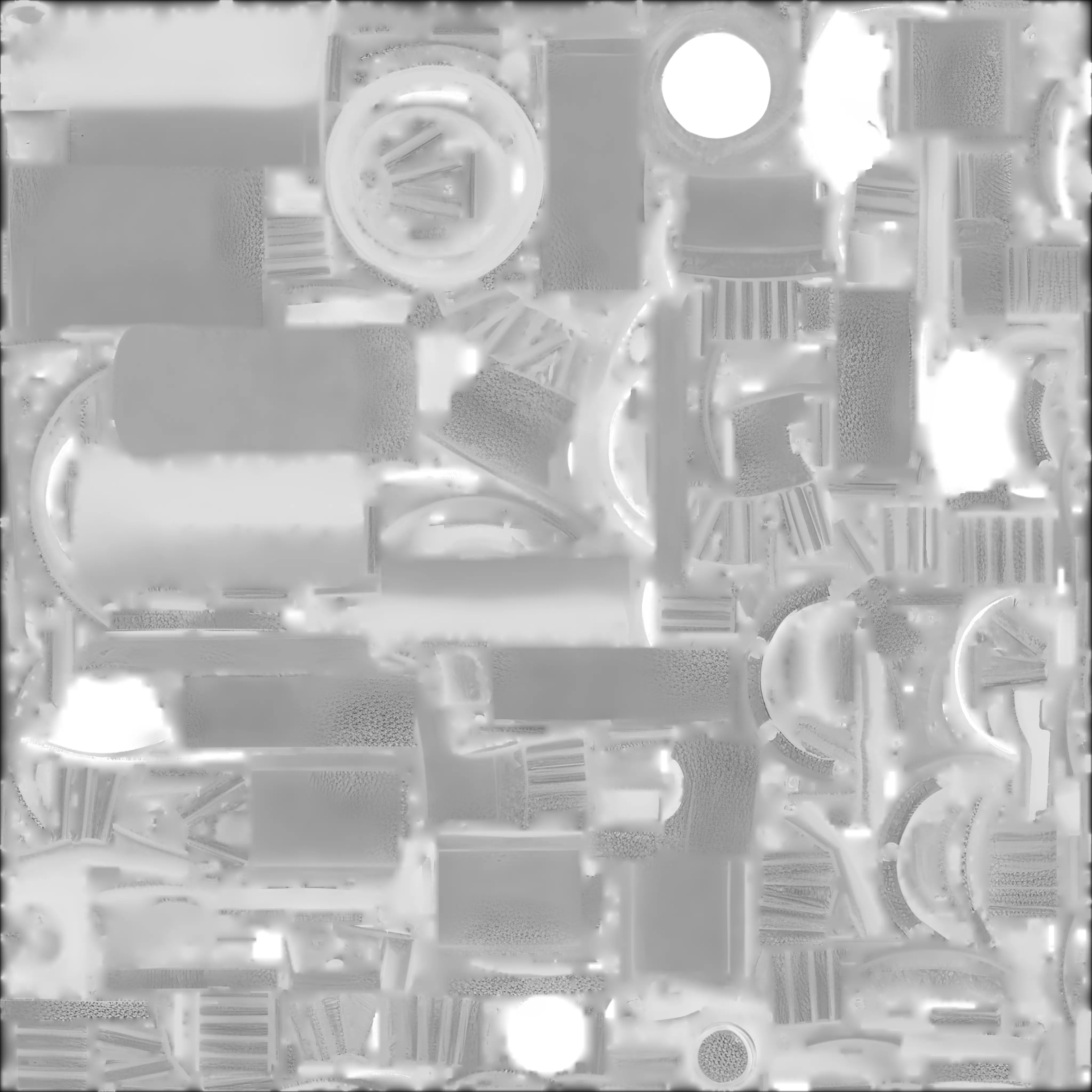 Rusted Tactical Flashlight 3D Model Survival Prop Low-poly 3D model_2