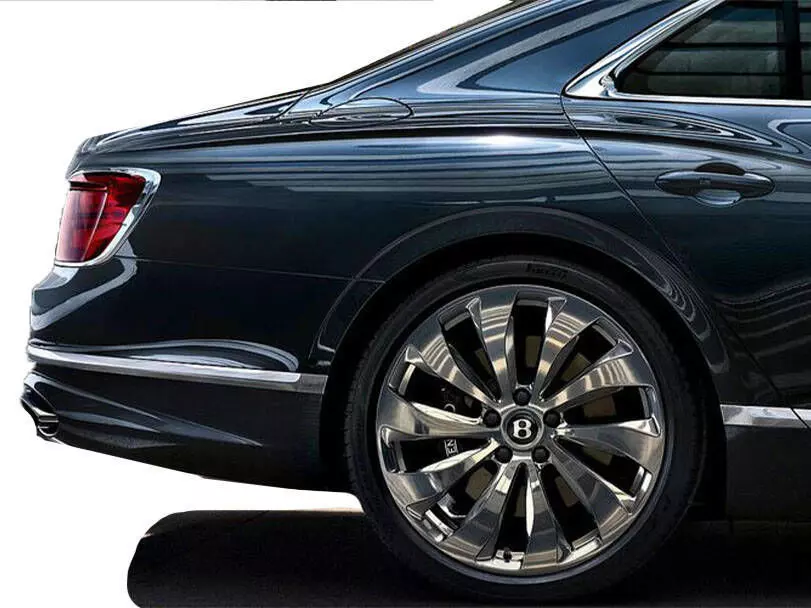 Bentley Flying Spur Luxury Sedan 3D Model Low-poly 3D model_7