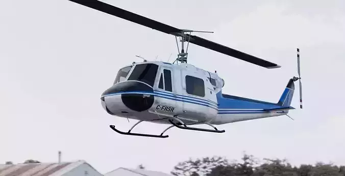 Bell Iroquois UH-1 Huey 204B Helicopter 