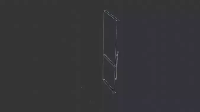 Slim Fridge with Metal Exterior