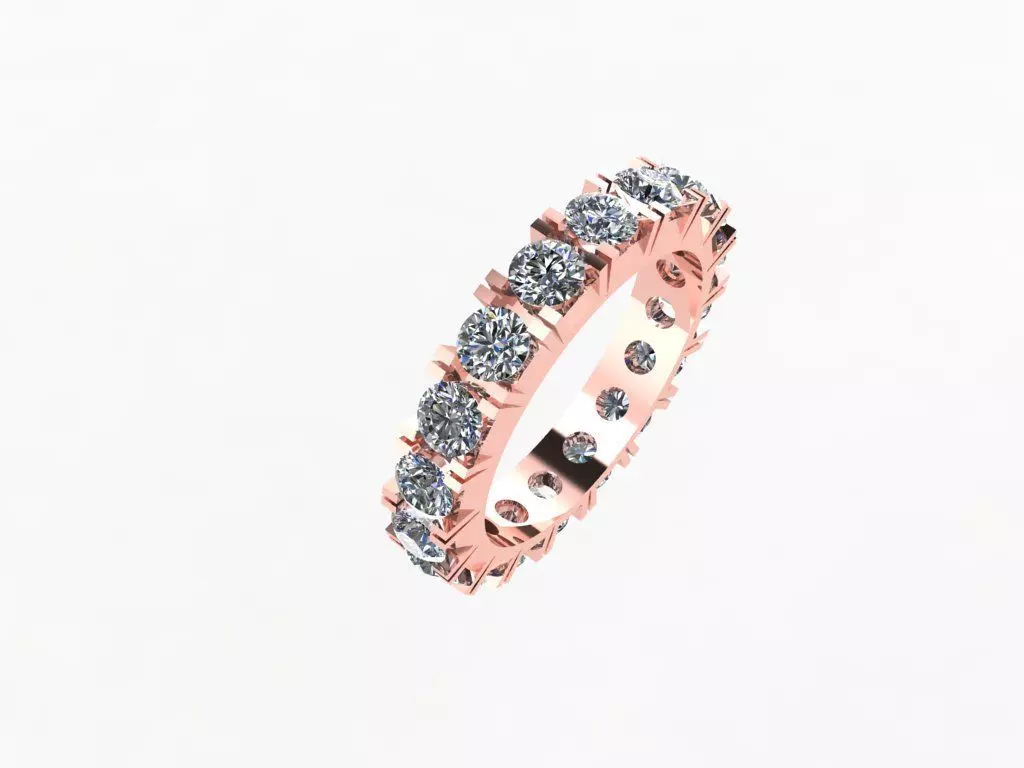 Diamond Band  3D print model_2