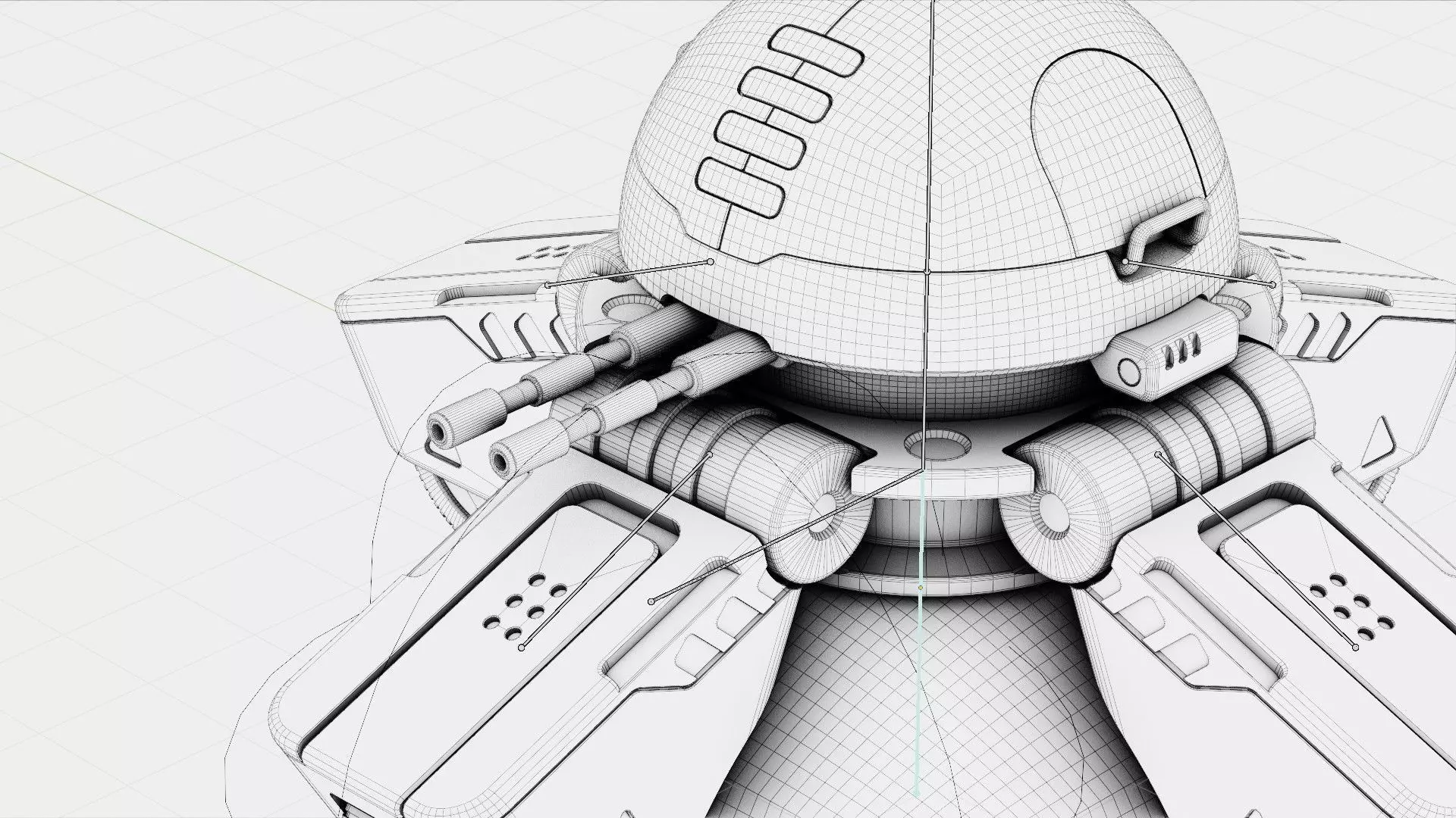 BALL ROBOT L-1 rigged 3D model_40