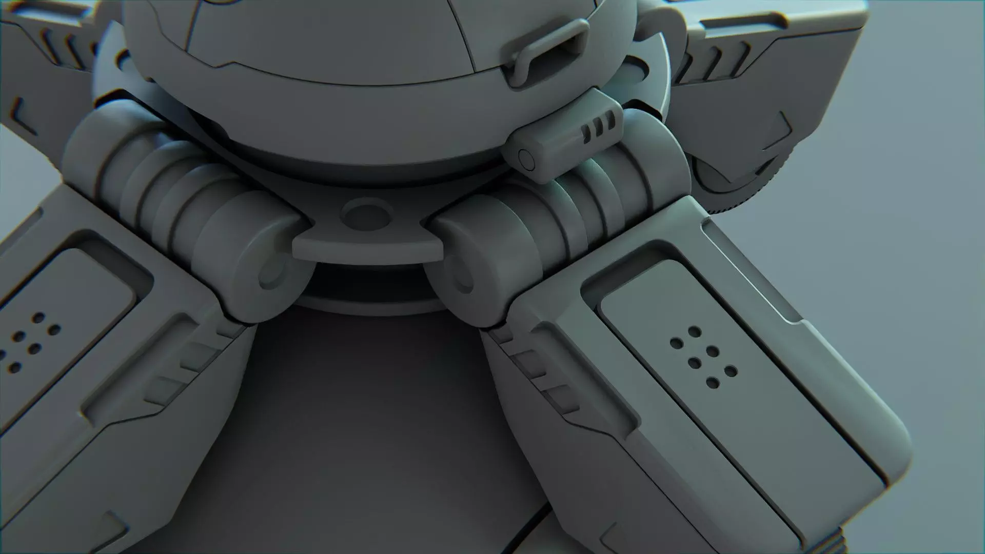 BALL ROBOT L-1 rigged 3D model_33