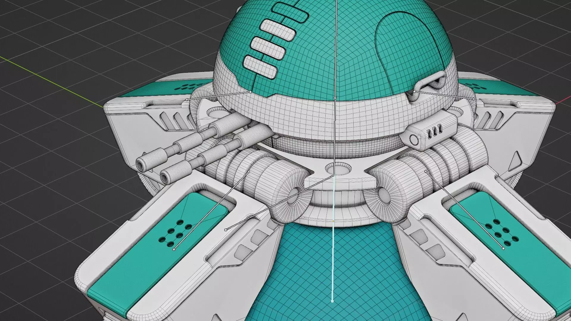 BALL ROBOT L-1 rigged 3D model_37