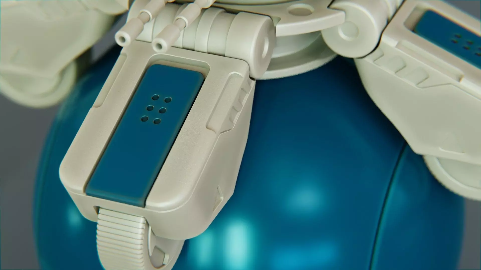 BALL ROBOT L-1 rigged 3D model_29