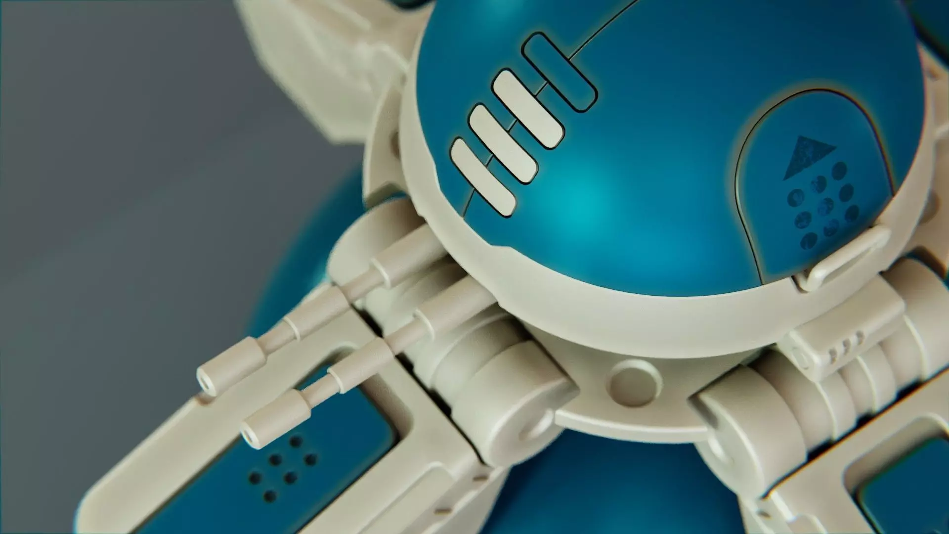 BALL ROBOT L-1 rigged 3D model_27