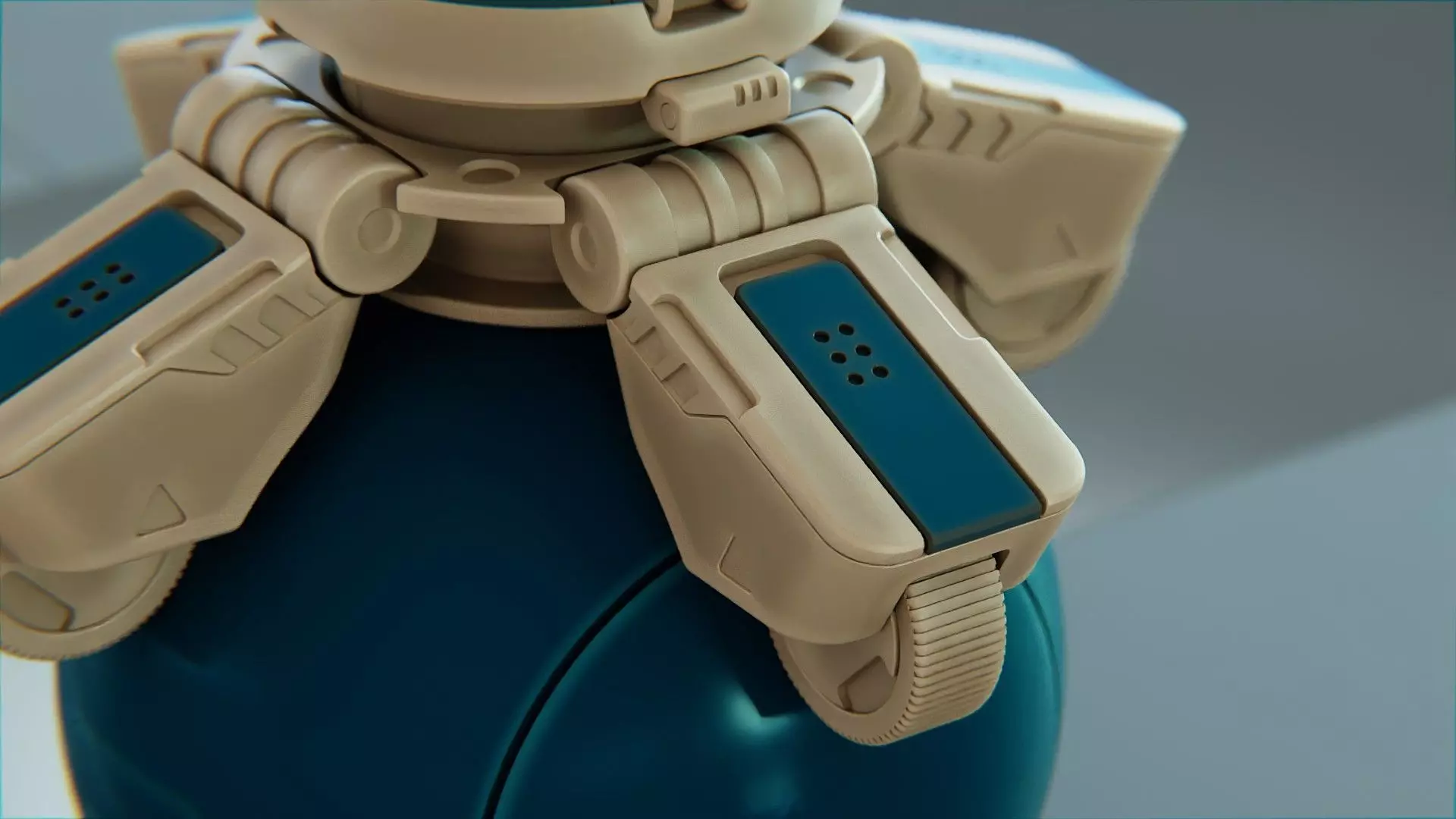 BALL ROBOT L-1 rigged 3D model_25