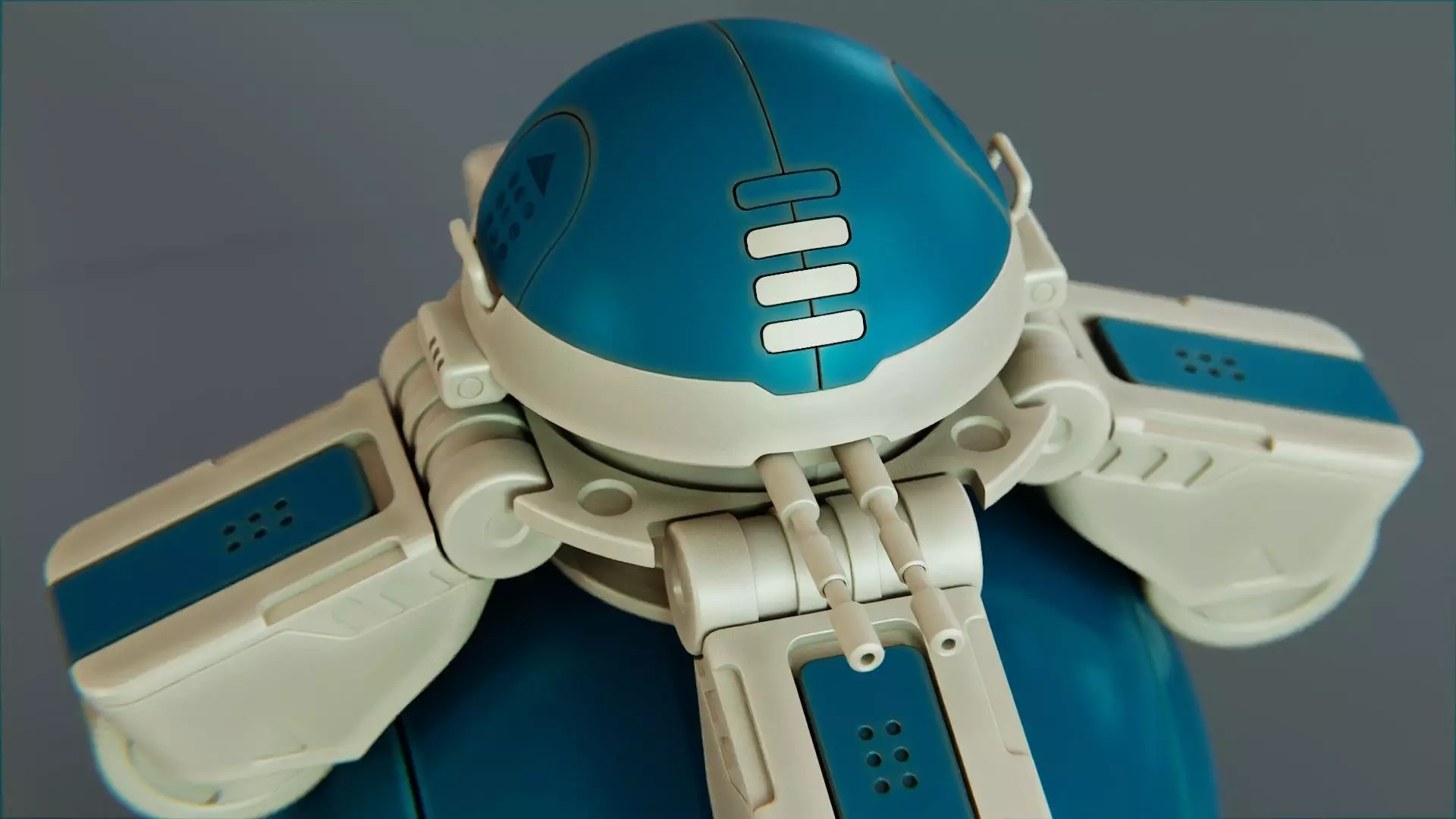 BALL ROBOT L-1 rigged 3D model_22