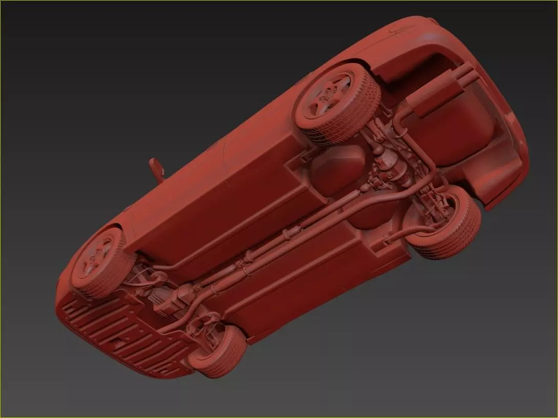 Subaru Impreza WRX STI 3D model_15