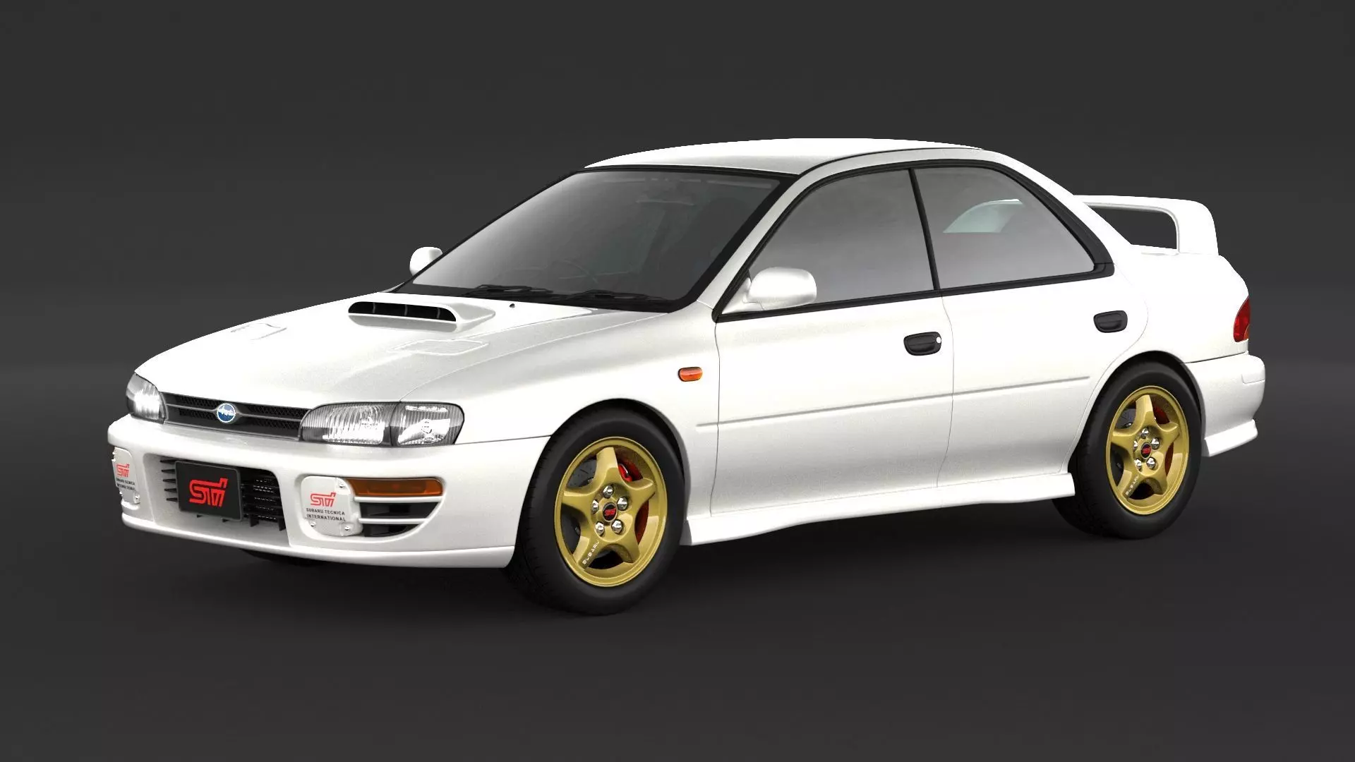 Subaru Impreza WRX STI 3D model_0