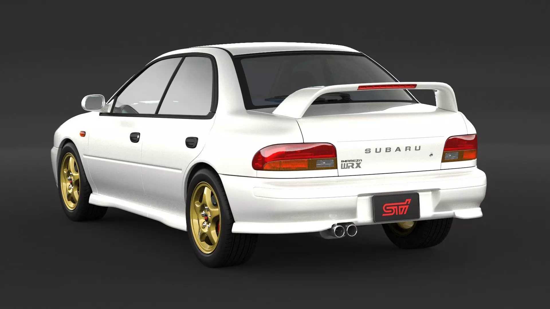 Subaru Impreza WRX STI 3D model_3