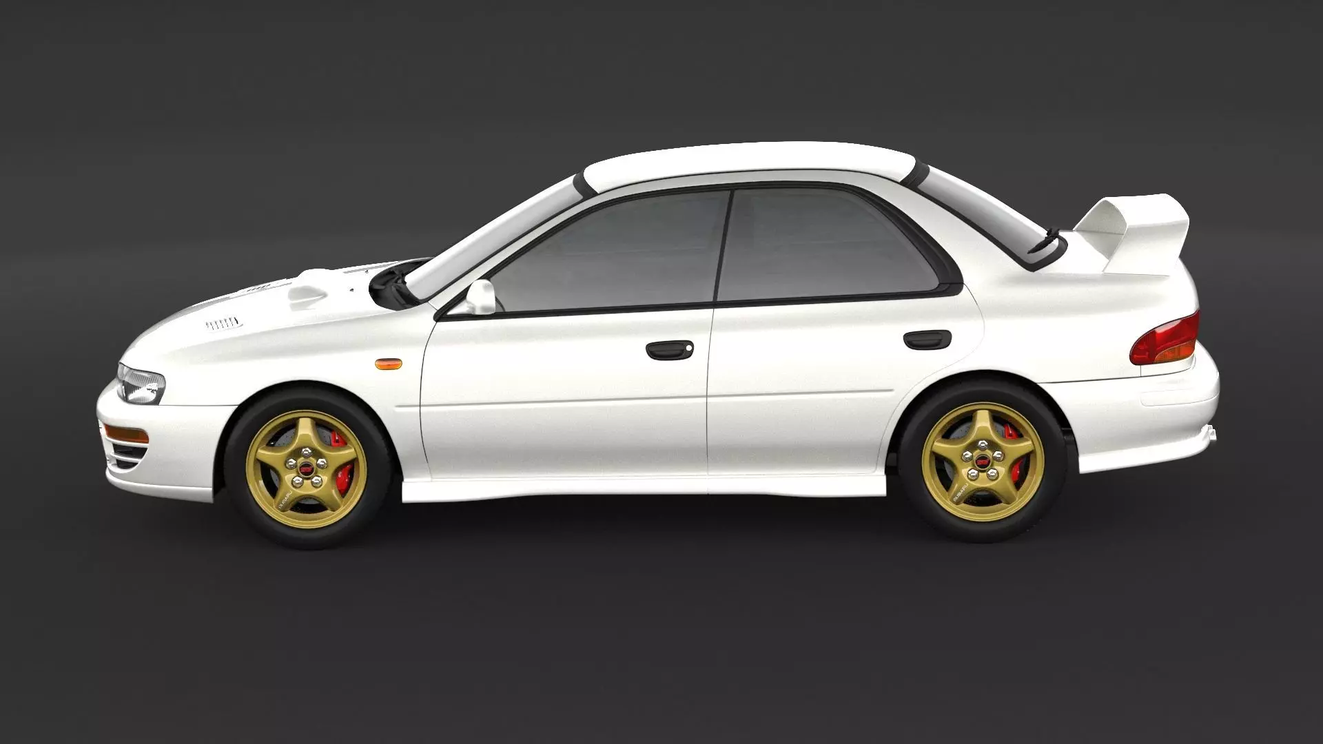 Subaru Impreza WRX STI 3D model_4