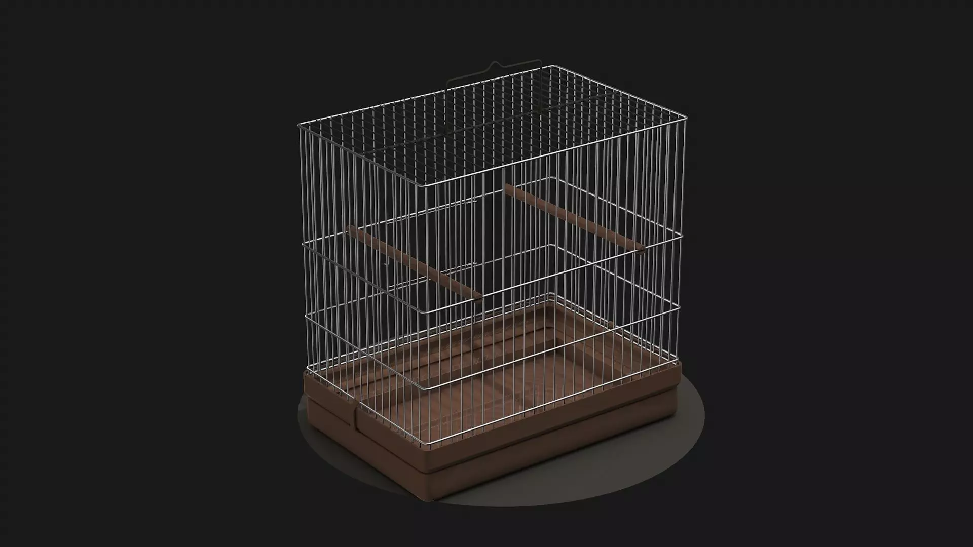 Bird cage 3D model_1