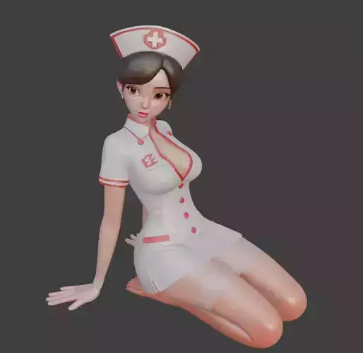Nurse is waiting for