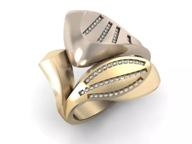 20 Ring Fantasy 3dm 3D print model_39