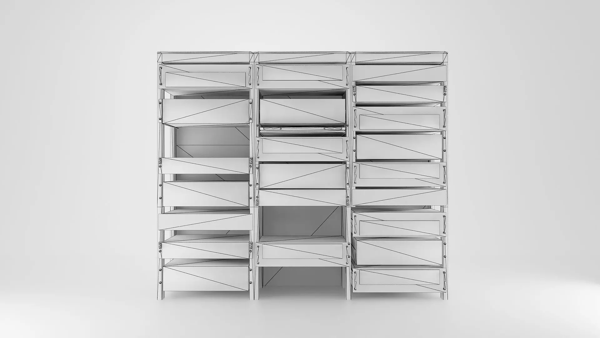 Server Rack Free 3D model_2