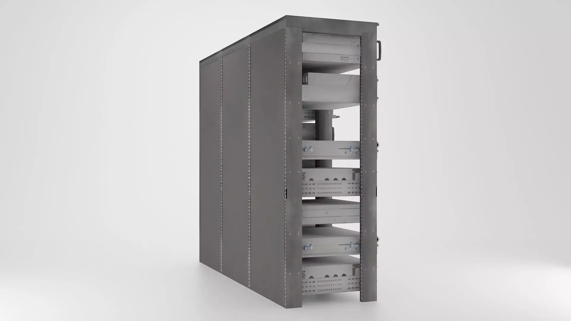 Server Rack Free 3D model_6