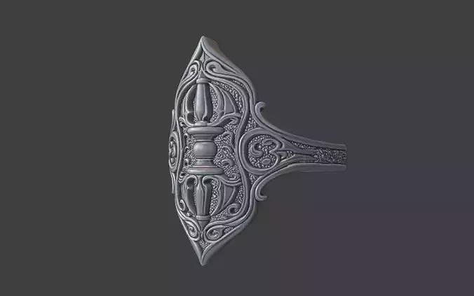 tibetan varja buddhist ring