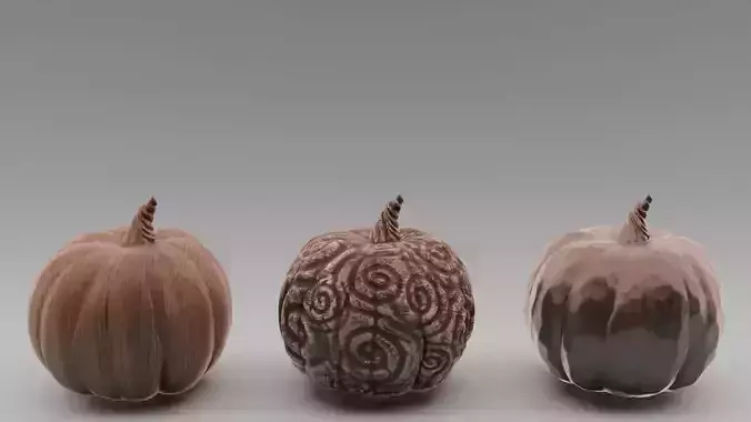 STL-Decorative pumkins