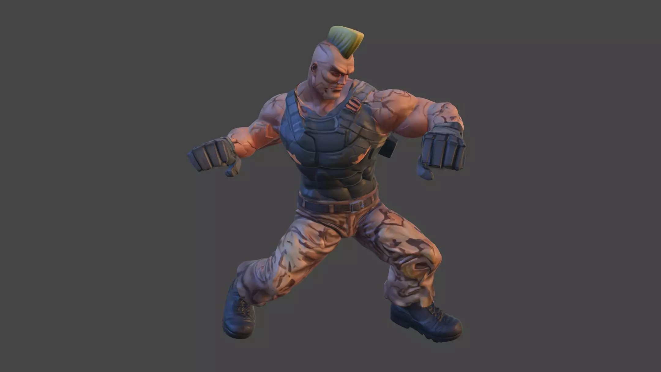 Cyber Brawler Inspired by Jack5 3D print model_5