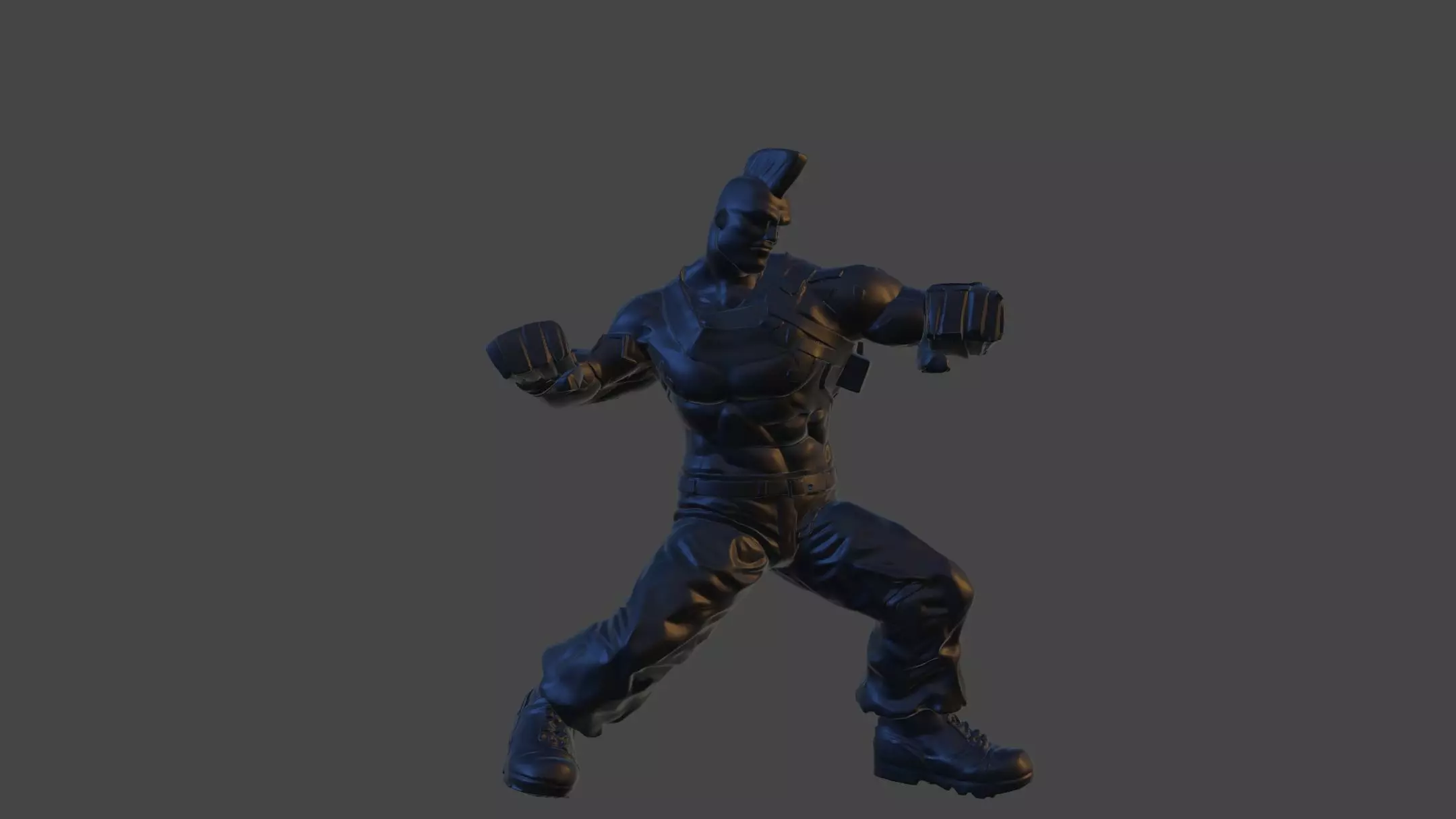 Cyber Brawler Inspired by Jack5 3D print model_16