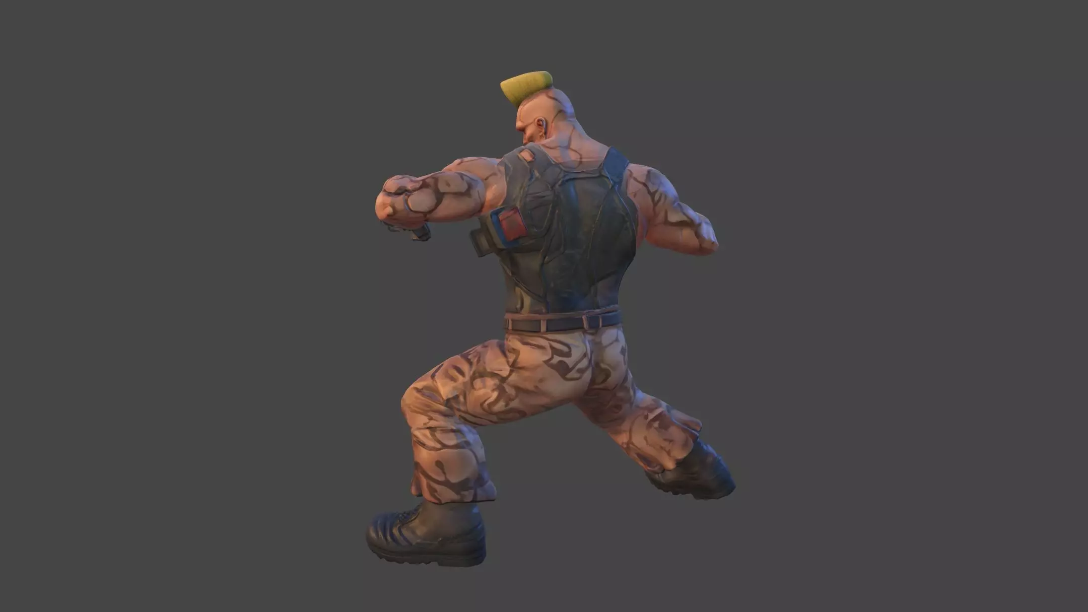 Cyber Brawler Inspired by Jack5 3D print model_23