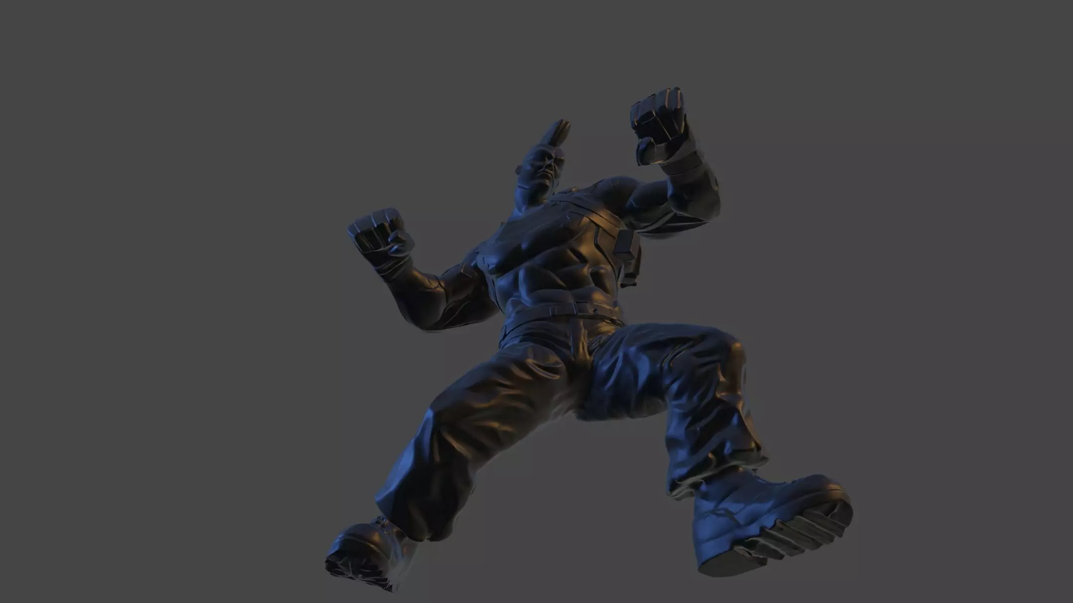 Cyber Brawler Inspired by Jack5 3D print model_8