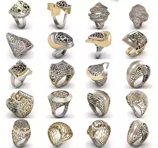 20 Ring Jali Fantasy 3dm