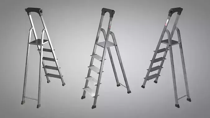 Ladder three ladders