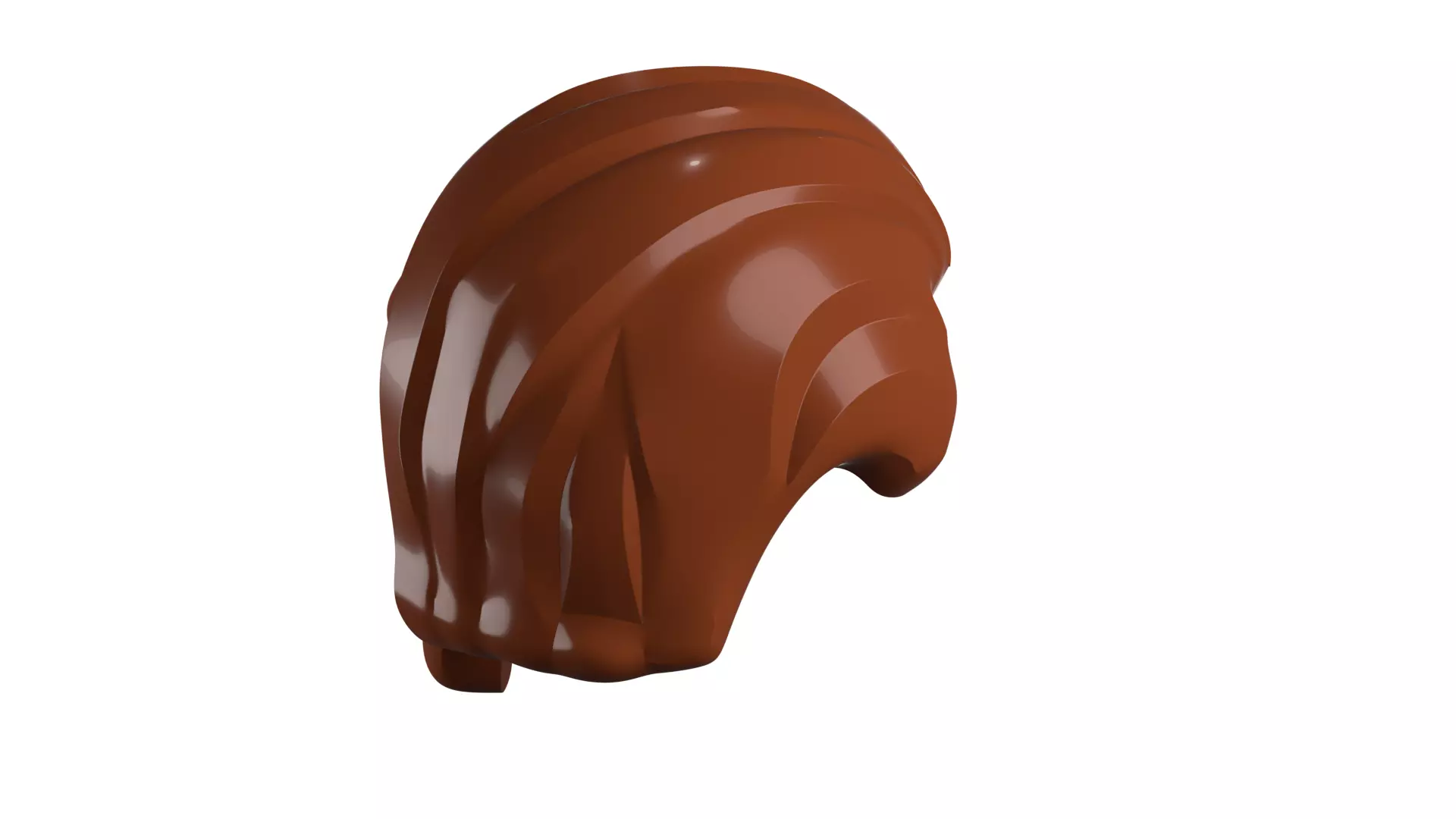 Custom3Dprint Minifigure Accessory - Minifigure Hair S2 - 066 3D print model_31