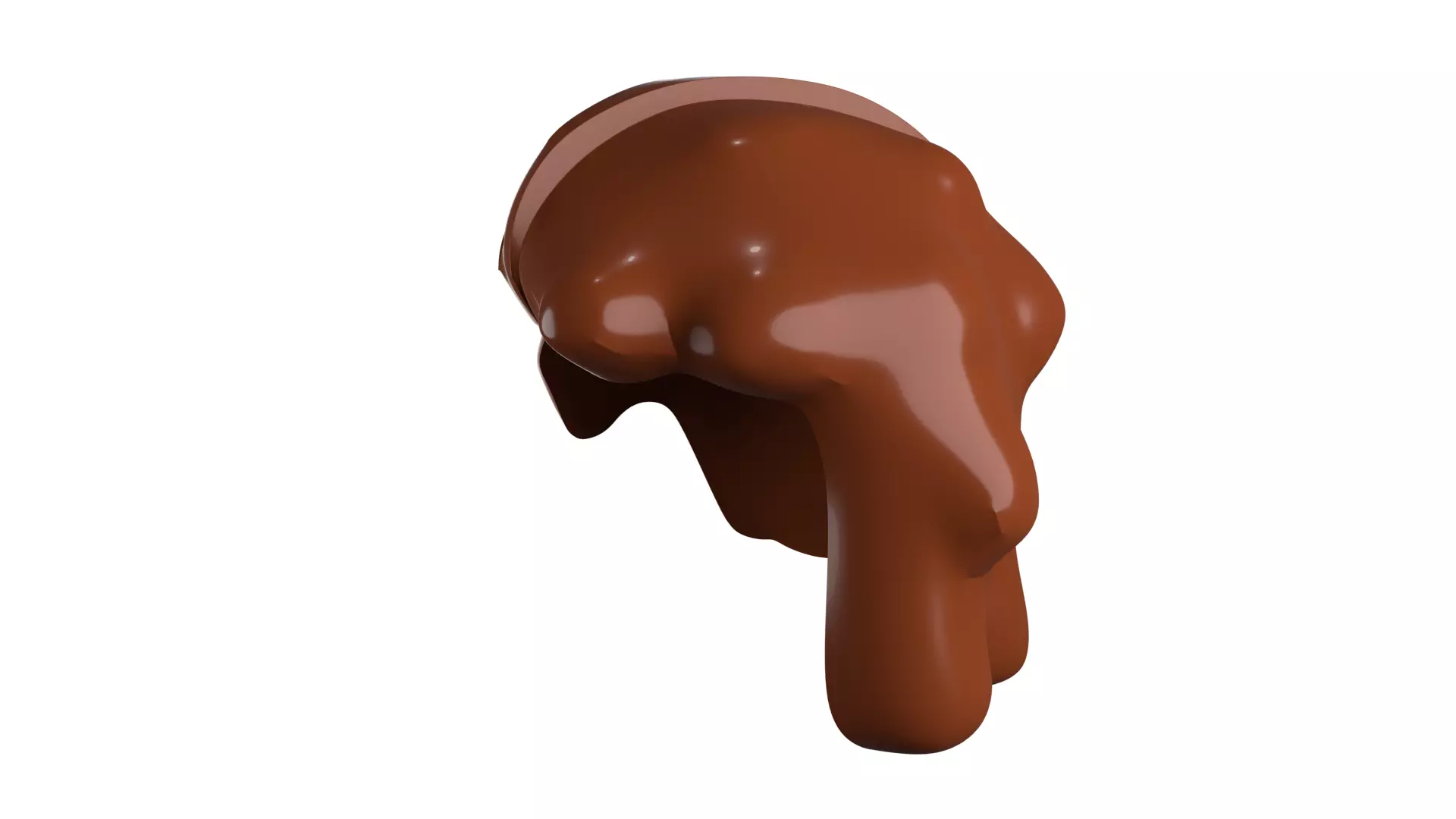 Custom3Dprint Minifigure Accessory - Minifigure Hair S2 - 066 3D print model_73