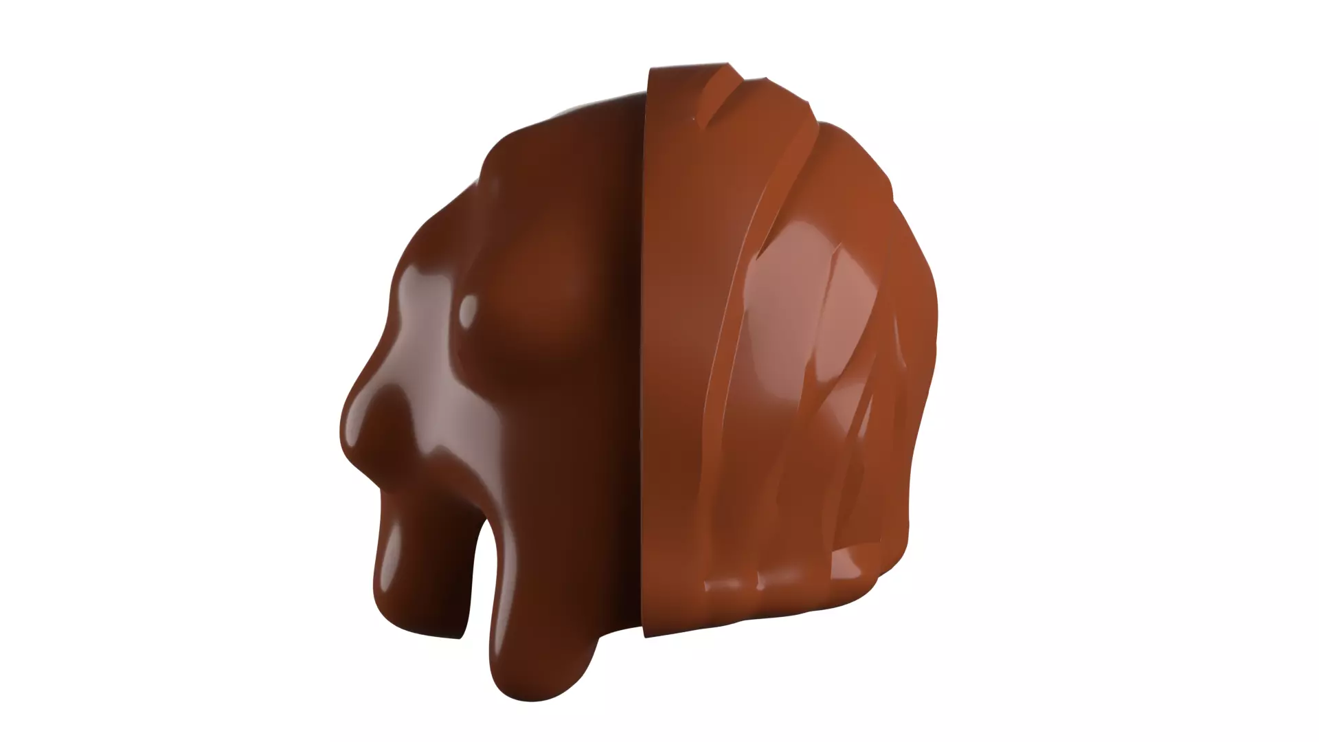 Custom3Dprint Minifigure Accessory - Minifigure Hair S2 - 066 3D print model_45