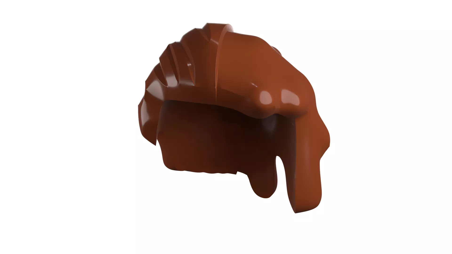 Custom3Dprint Minifigure Accessory - Minifigure Hair S2 - 066 3D print model_85