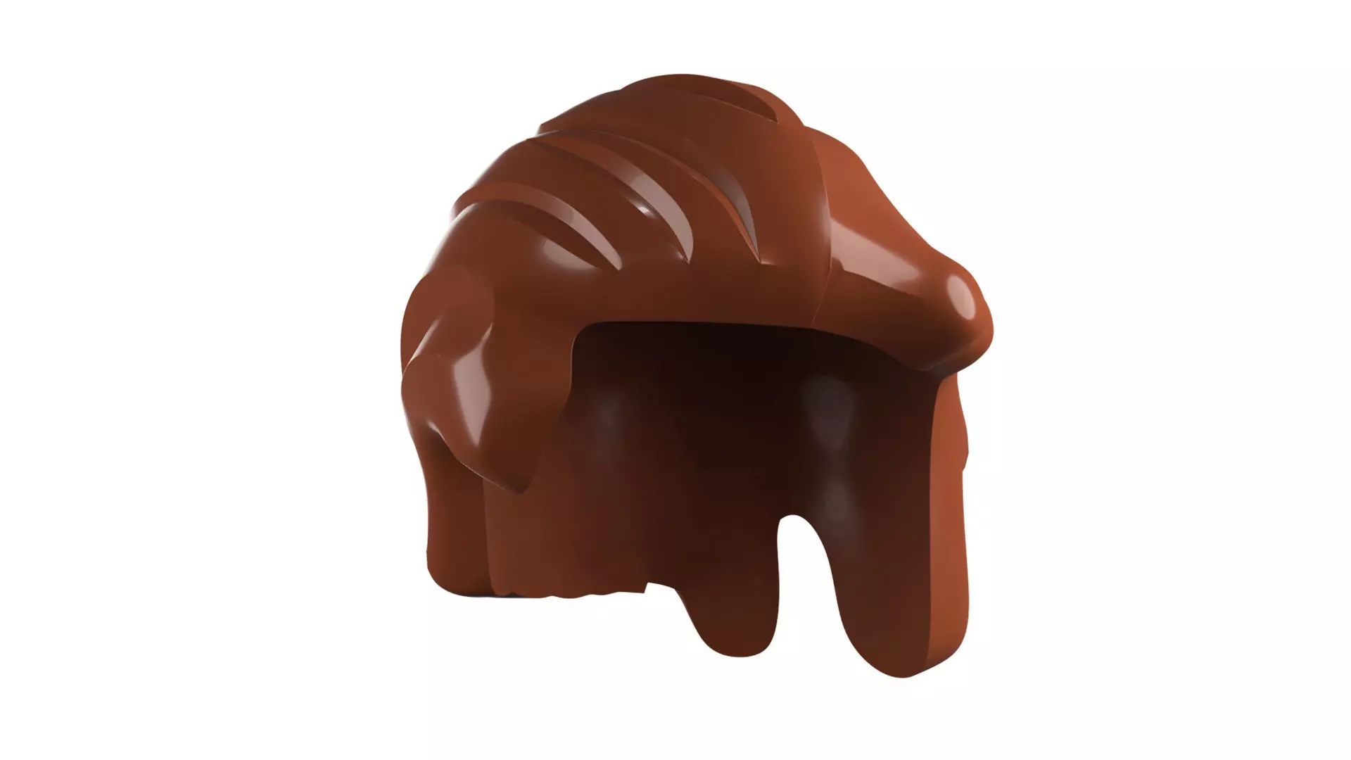 Custom3Dprint Minifigure Accessory - Minifigure Hair S2 - 066 3D print model_0