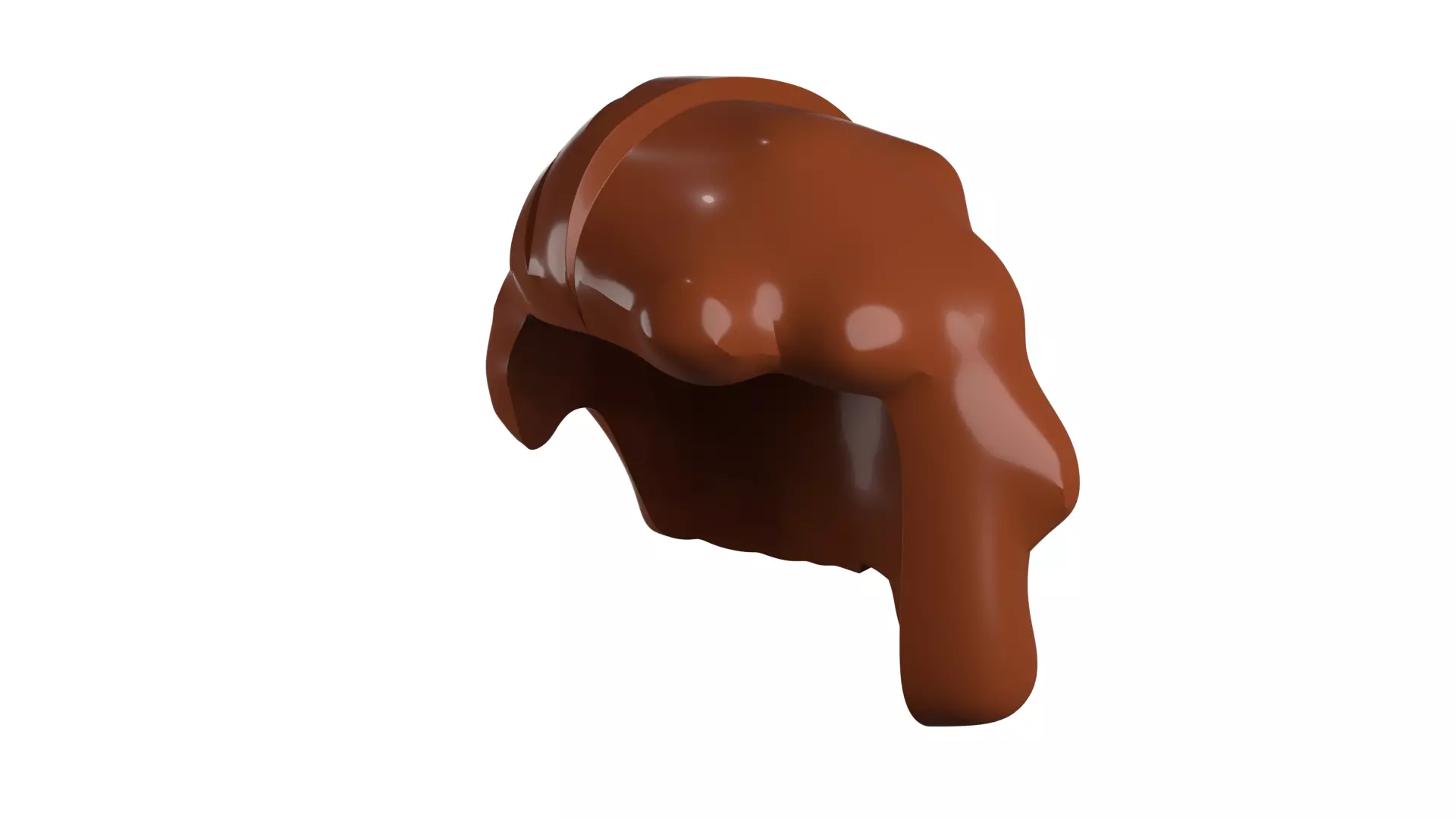 Custom3Dprint Minifigure Accessory - Minifigure Hair S2 - 066 3D print model_78