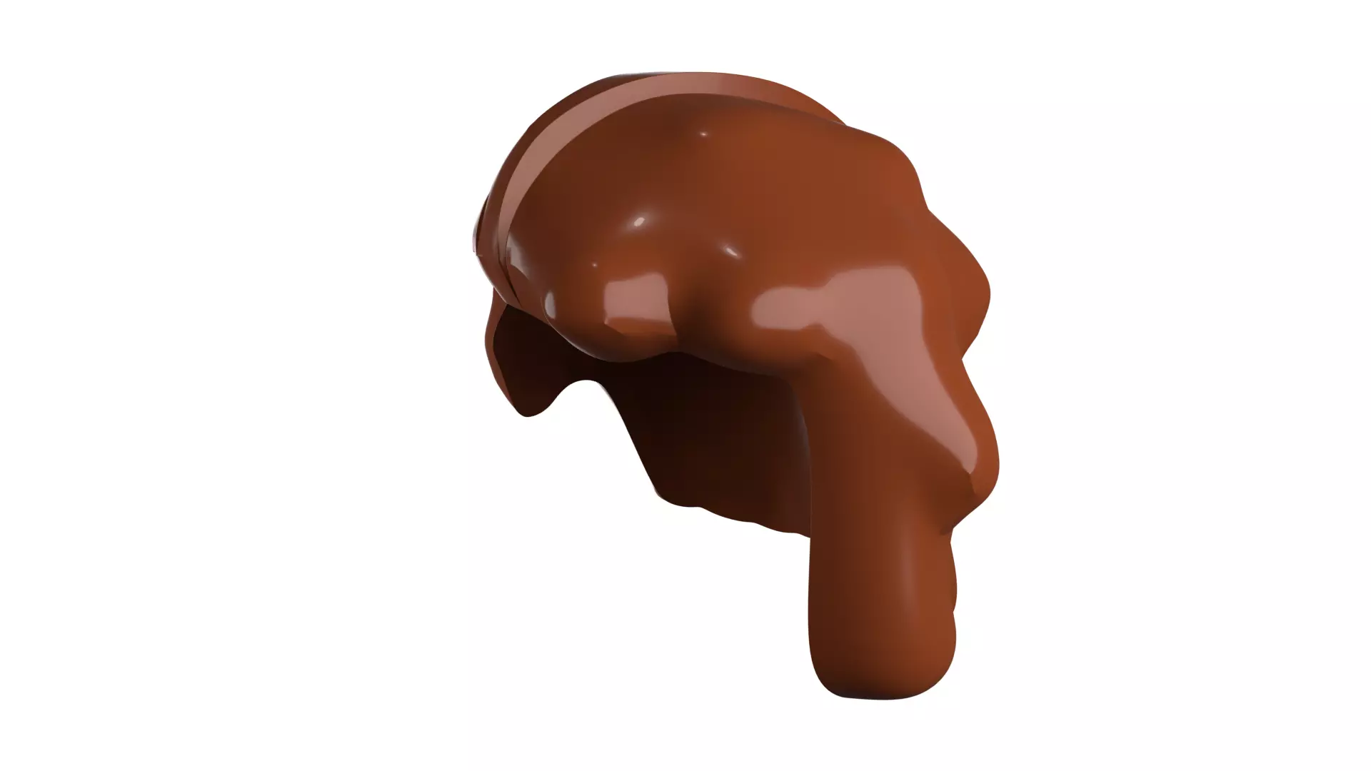 Custom3Dprint Minifigure Accessory - Minifigure Hair S2 - 066 3D print model_75