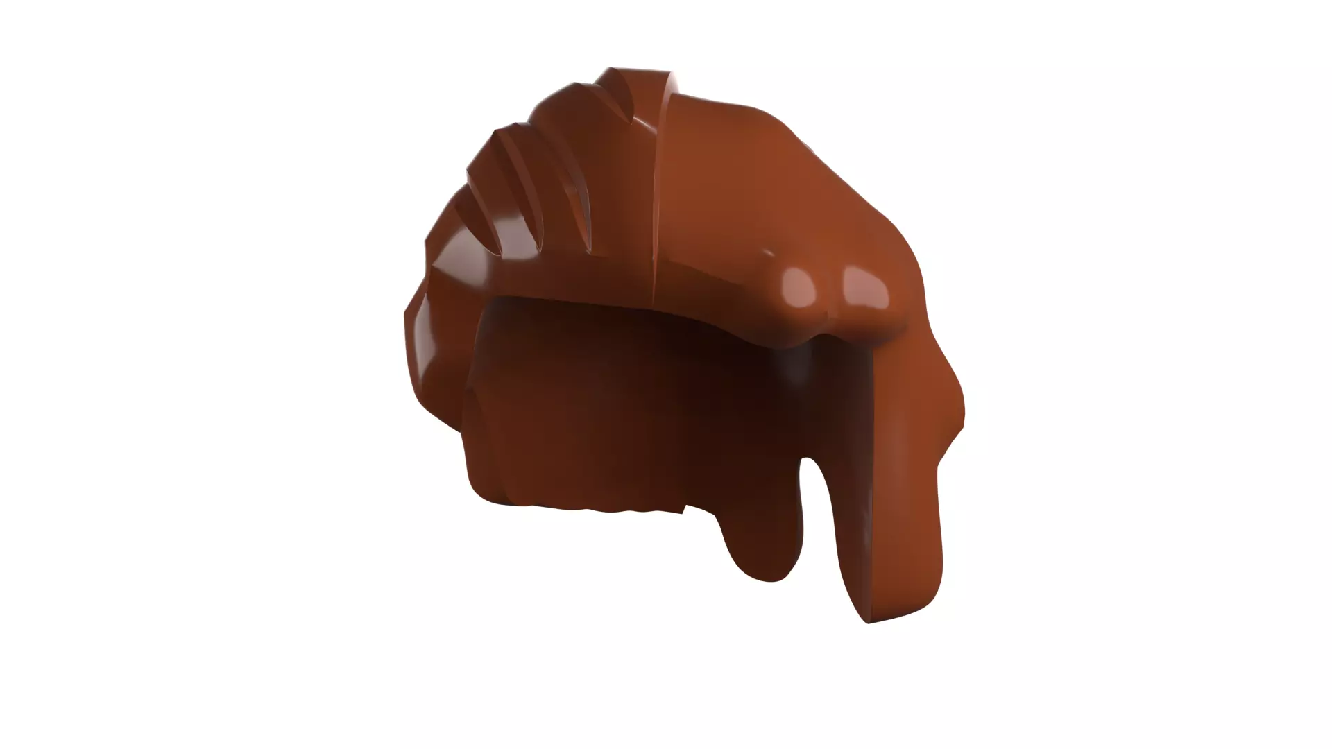 Custom3Dprint Minifigure Accessory - Minifigure Hair S2 - 066 3D print model_86