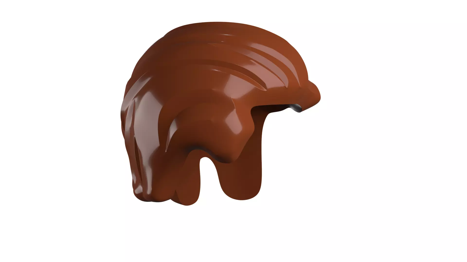 Custom3Dprint Minifigure Accessory - Minifigure Hair S2 - 066 3D print model_20