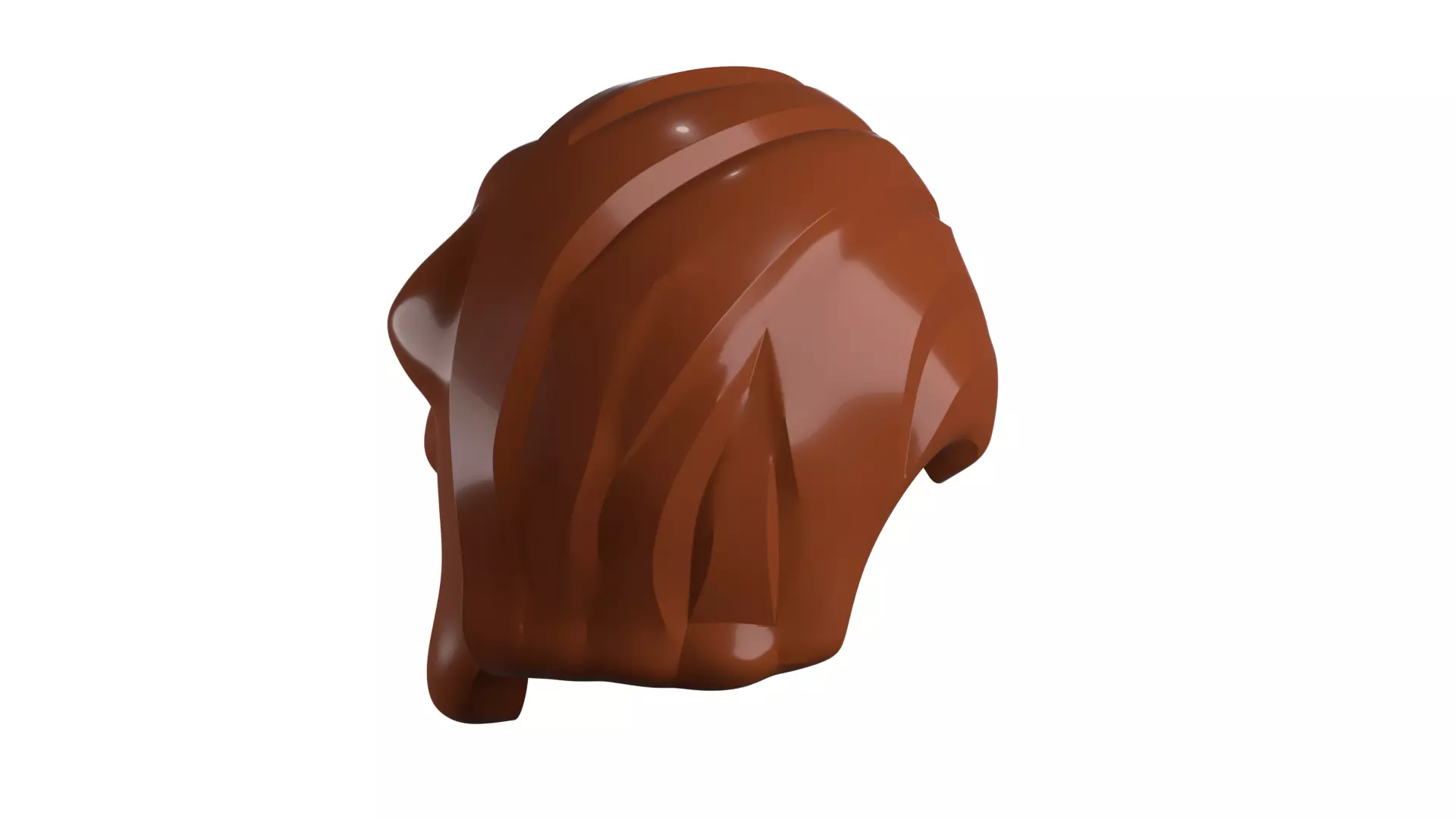 Custom3Dprint Minifigure Accessory - Minifigure Hair S2 - 066 3D print model_36