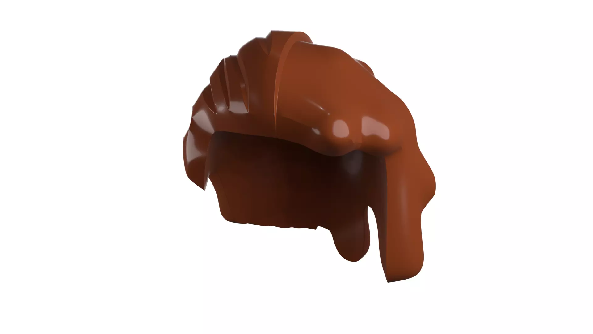 Custom3Dprint Minifigure Accessory - Minifigure Hair S2 - 066 3D print model_84