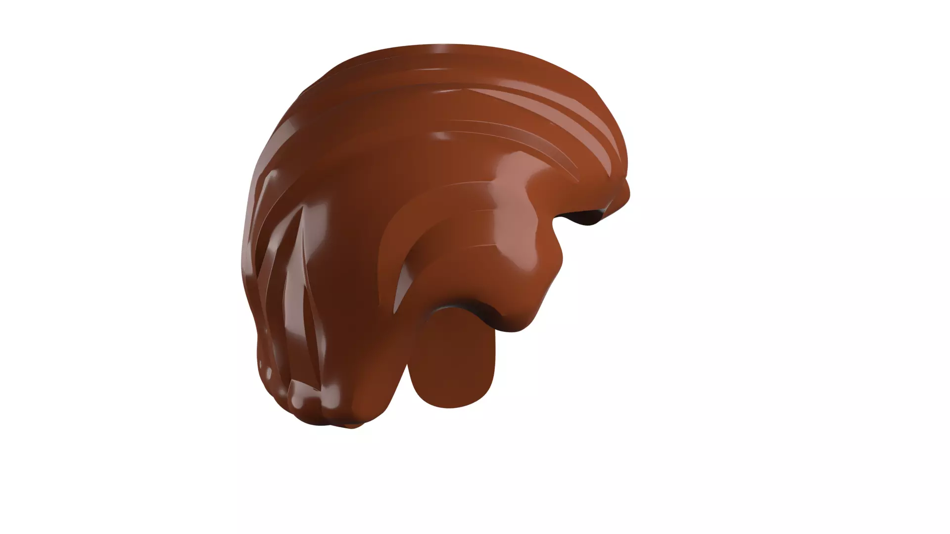 Custom3Dprint Minifigure Accessory - Minifigure Hair S2 - 066 3D print model_24